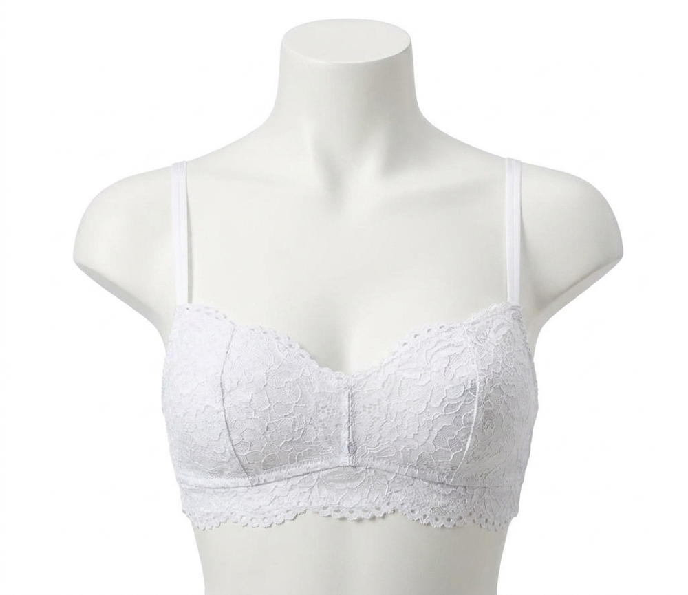 NEW WACOAL ciao bella bralette in bridal white